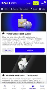 Boylesports Bonuses and Promotions
