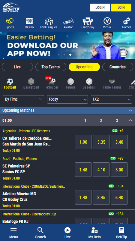 GSB Bookmaker Sports Betting