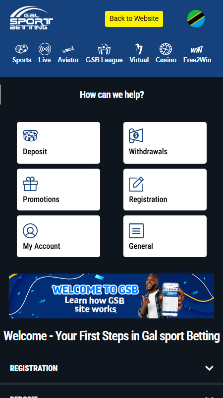 GSB Bookmaker Technical support