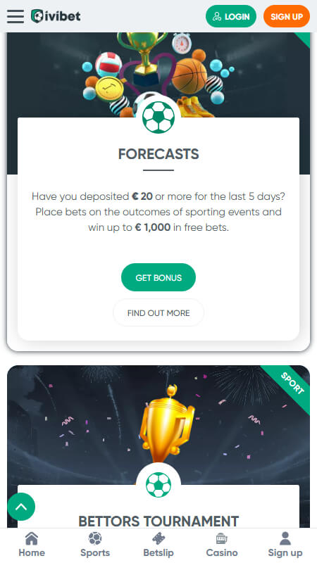 Ivibet Bookmaker Bonuses