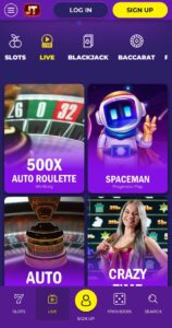 jacktop Live Casino