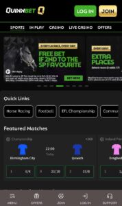 quinnbet Main Page