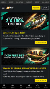Bonuses and Promotions 1Bet