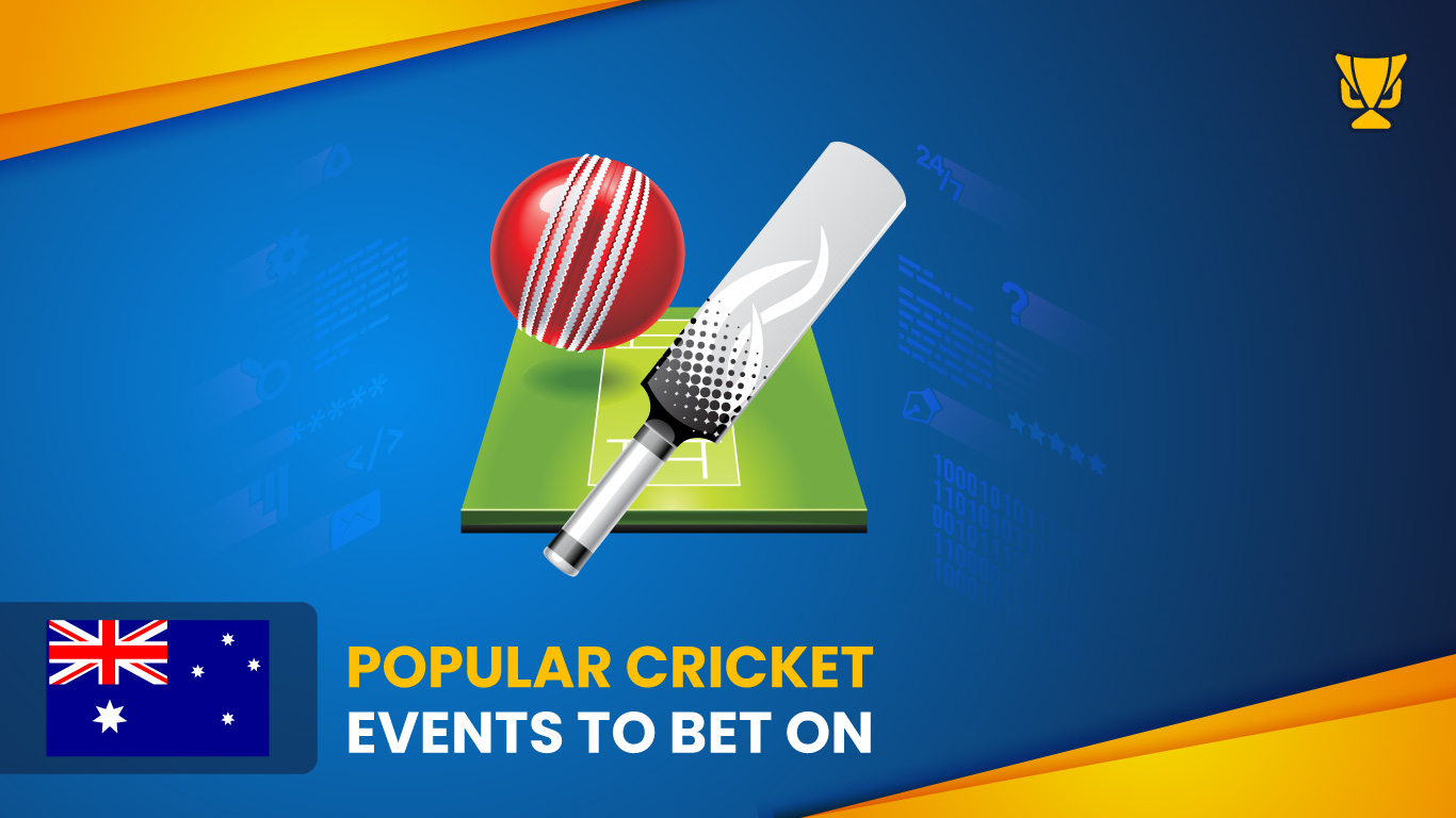 Cricket betting Events in Australia