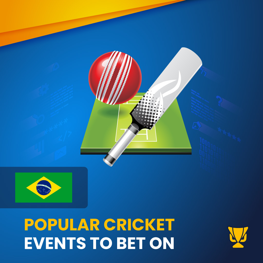 Cricket betting Events in Brasil