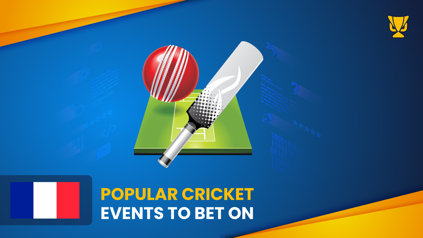 Cricket betting Events in France