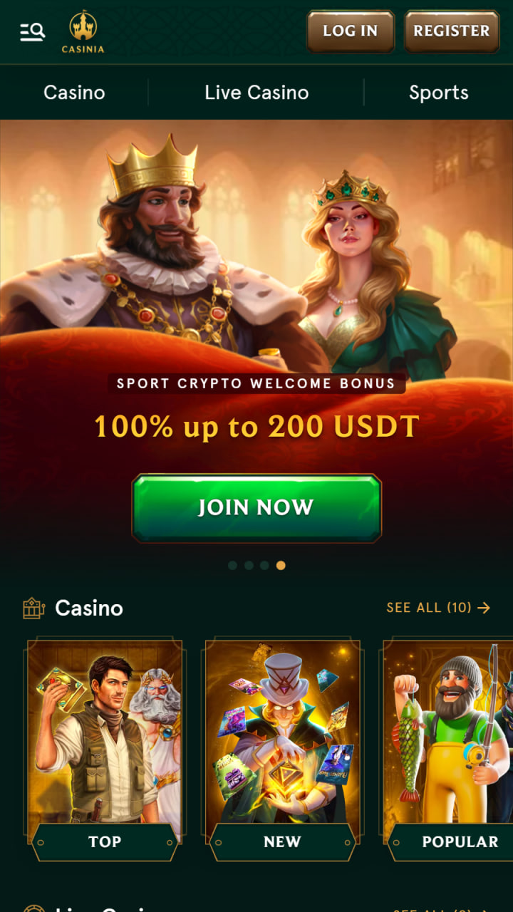 Main Page Casinia
