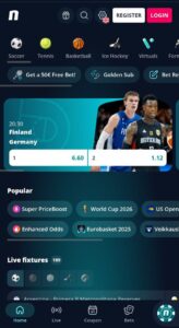 Novibet India Sports Betting