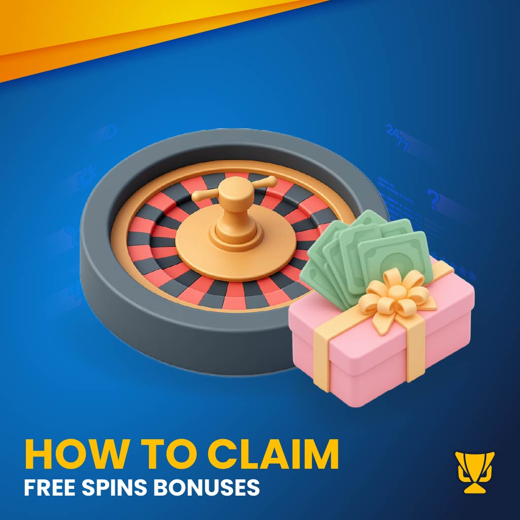 step-by-step guide to get free spins bonus