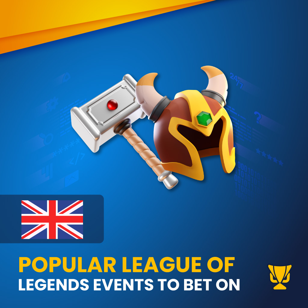 LOL betting events for betting in the UK