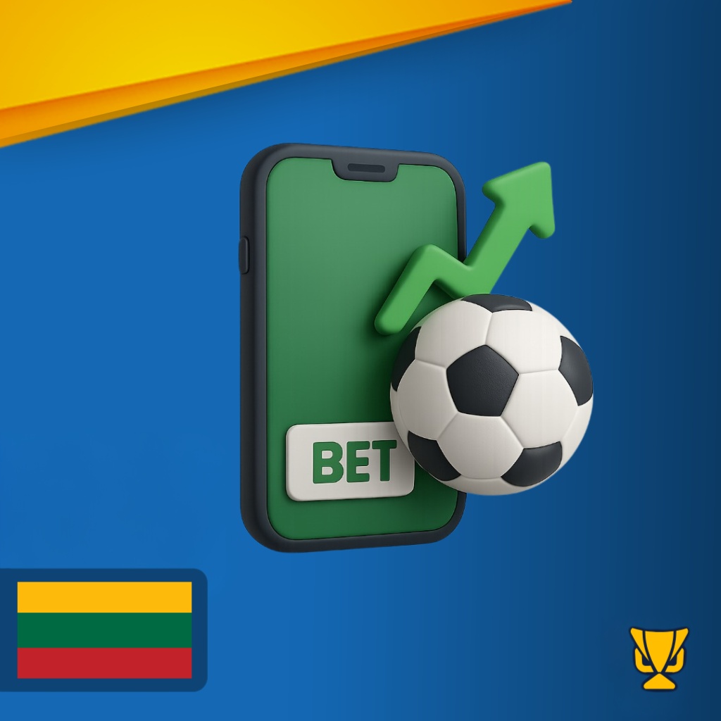 Sports betting from your mobile phone for Lithuanians