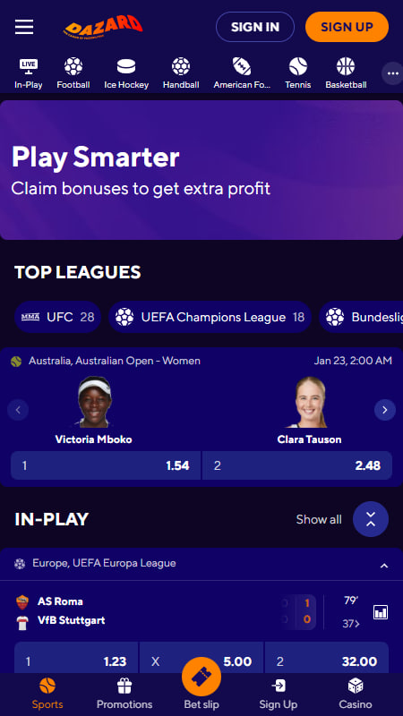 Dazard with Immediate Withdrawals