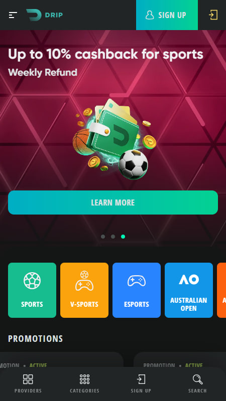 Drip Casino with Immediate Withdrawals