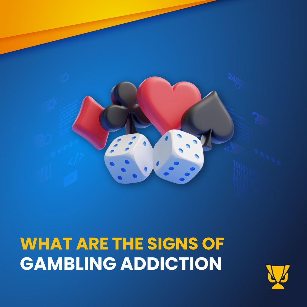 Signs of gambling addiction to see on phone