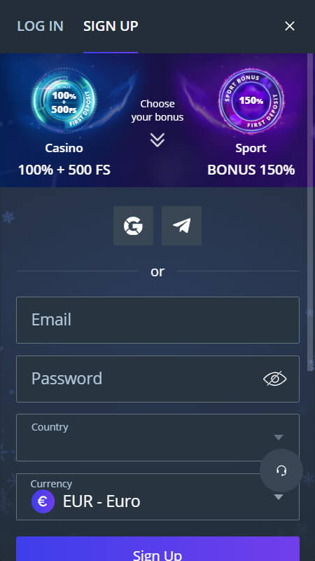 Jet registration account