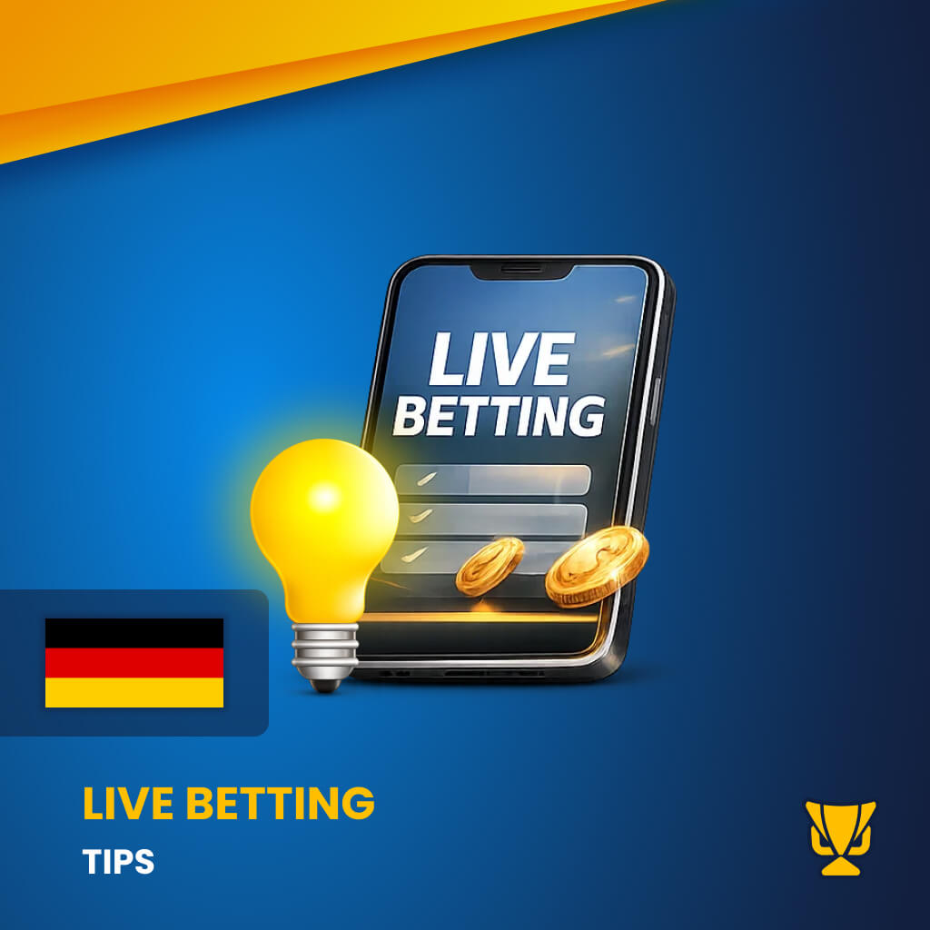 Live Betting Tips for players from Germany