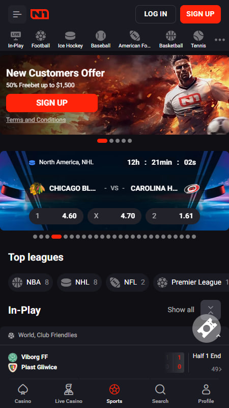 N1Bet with Immediate Withdrawals