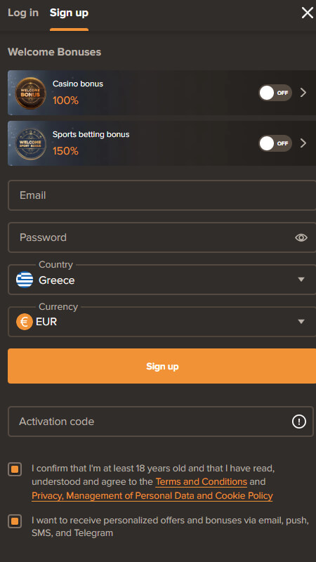 SOL registration in Greece