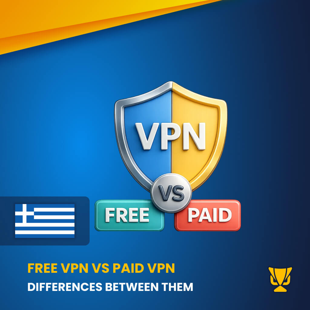 Difference between a FREE VPN and PAID VPN Greece