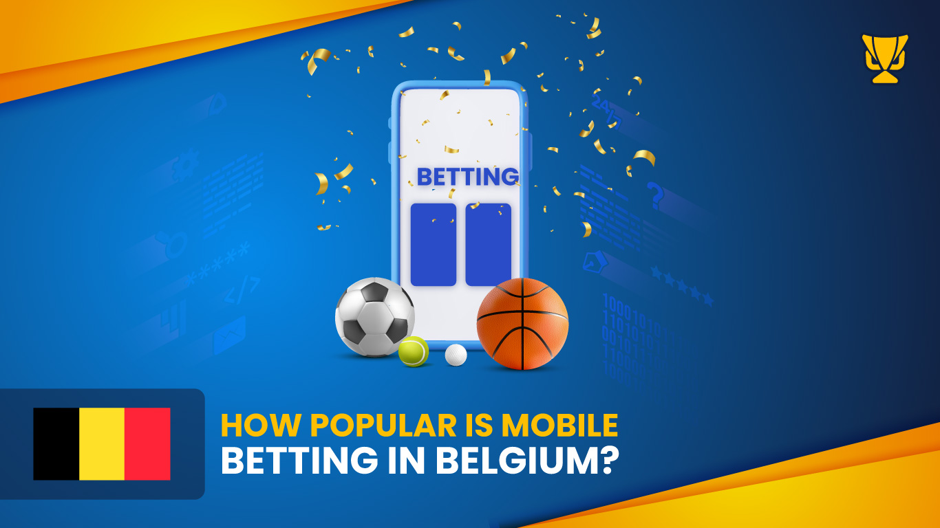 How popular is mobile betting in Belgium