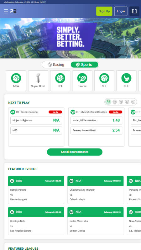 Palmerbet bookmaker sports betting