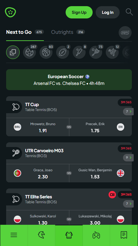 Palmerbet sports betting