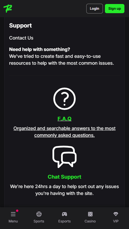 Rivalrly technical support