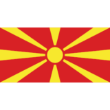 North Macedonia flag
