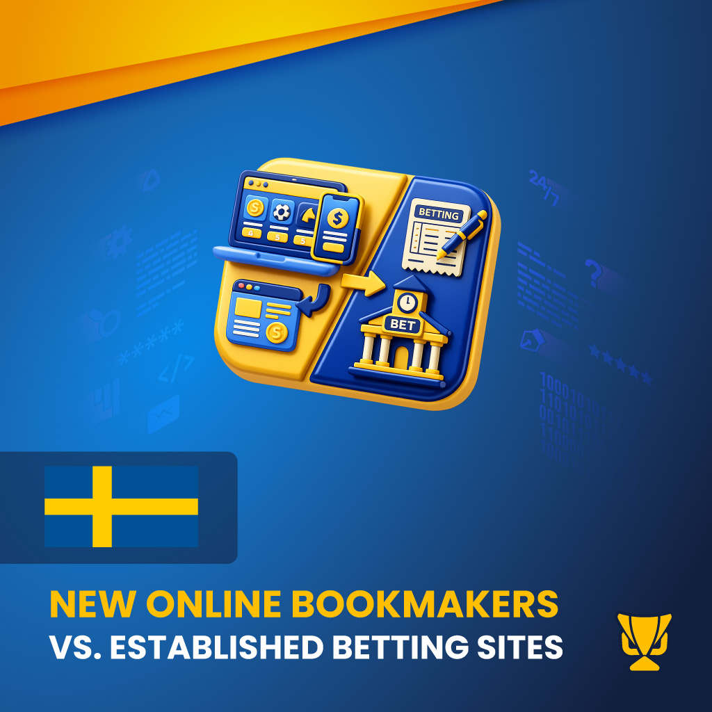 New Betting Sites Sweden New Online Bookmakers vs. Established Bookmakers