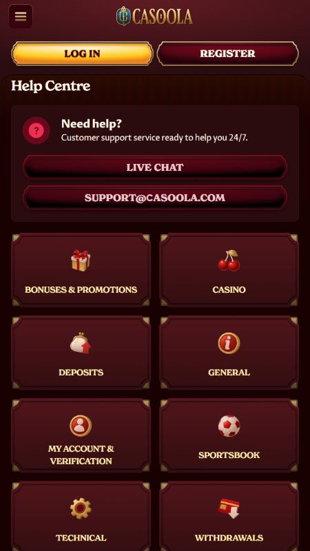 Customer support center in Casoola