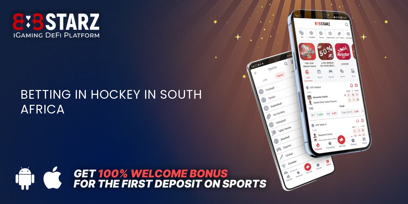 Betting in hockey in South Africa